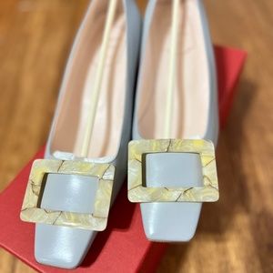 NWB Authentic roger vivier shoes women belle vivier pumps size 36.5